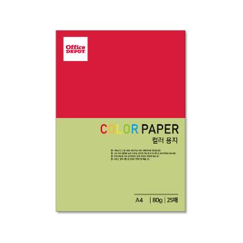 컬러색지 80g(P44/연두색/25매/오피스디포) 컬러색지 80g(P44/연두색/25매/오피스디포)