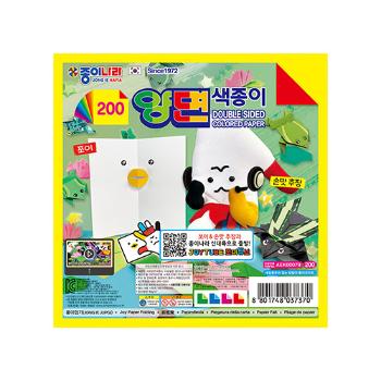 양면색종이(8색/4매/종이나라) 양면색종이(8색/4매/종이나라)