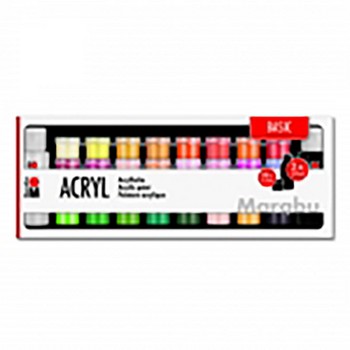 아크릴 물감 베이직 세트(34색/32x3.5ml 아크릴 물감 베이직 세트(34색/32x3.5ml