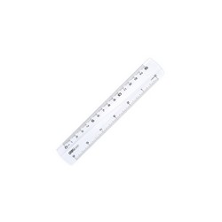 델리 투명 자 15cm