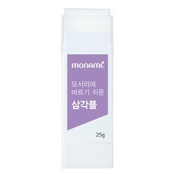 모서리에 바르기 쉬운 삼각풀 (25g/모나미)