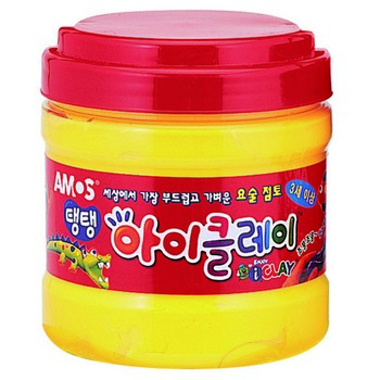 탱탱 아이클레이 버켓(400g/노랑)