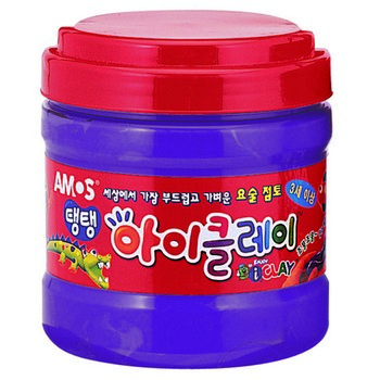 탱탱 아이클레이 버켓(400g/보라)