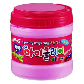 탱탱 아이클레이 버켓(400g/분홍)