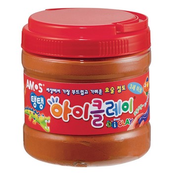 탱탱 아이클레이 버켓(400g/갈색)