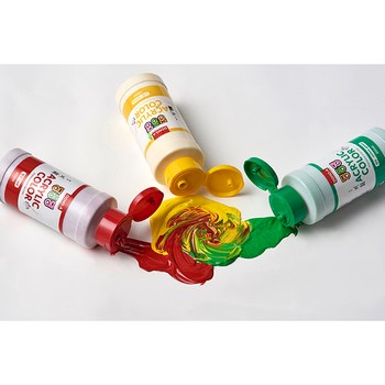 딩동댕 아크릴물감(200ml/빨강/동아)