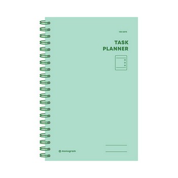 태스크 플래너(100일/Melodie Green/모노그램)