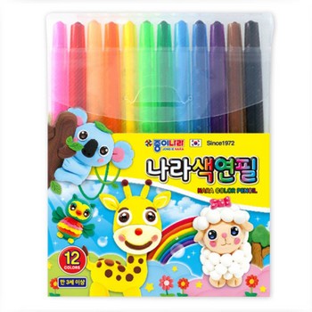나라색연필 12색(종이나라)