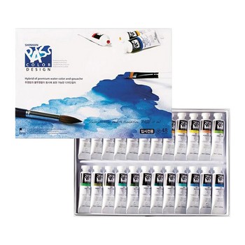 <업체별도배송>신한 패스(PASS)컬러 세트 48색(20ml/1개)