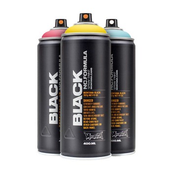 <업체별도배송>몬타나 BLK 9001_BLACK (400ML/1개)