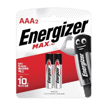 에너자이저 맥스 건전지(AAA2/LR03/알카라인) 에너자이저 맥스 건전지(AAA2/LR03/알카라인)