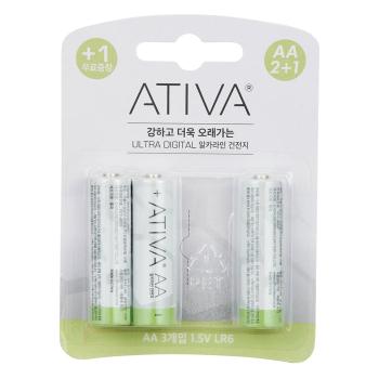 알카라인 건전지(AA/2 1팩/ativa) 알카라인 건전지(AA/2 1팩/ativa)