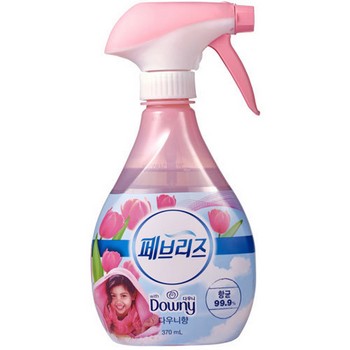 페브리즈 섬유탈취제(다우니향/370ml/용기/P