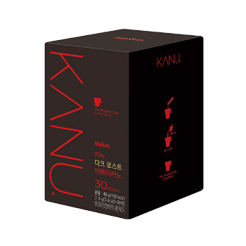 맥심 카누 다크 로스트 아메리카노(1.6g*30T/동서식품)