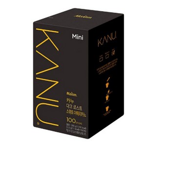 맥심카누 다크 로스트 스위트아메리카노 미니(3.0g*100T/동서식품)