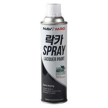 <업체별도배송>락카 스프레이(백색/420ml/NAVI)