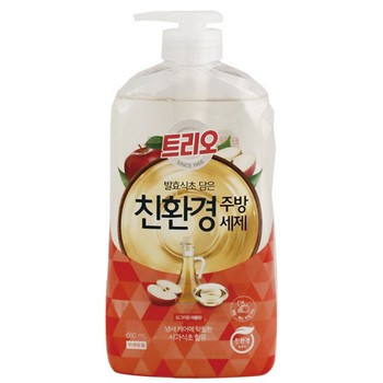 트리오 발효식초 담은(용기/애플/680ml)