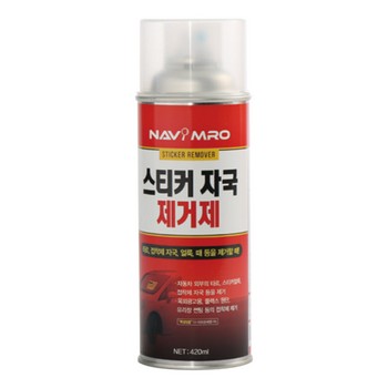 <업체별도배송>스티커 타르제거제(420ml/나비PB)