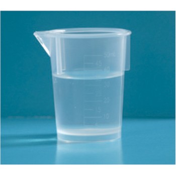 <업체별도배송>플라스틱 비이커(손잡이 미부착/KA00-09/100ml/NAVI)