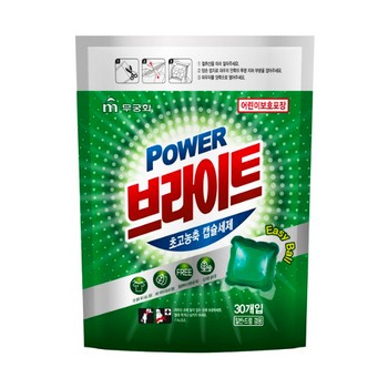 파워브라이트 초고농축 캡슐세제(리필/30개입/무궁화) 파워브라이트 초고농축 캡슐세제(리필/30개입/무궁화)