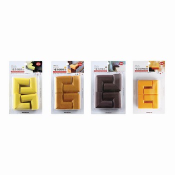 <업체별도배송>코너쿠션보호대(다크브라운/9800/60*60*7mm/4개입/아트사인)
