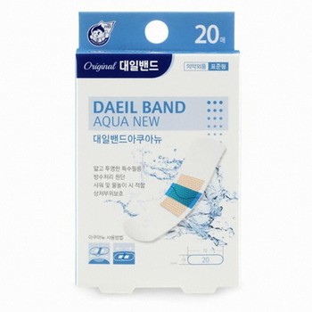 대일밴드 아쿠아뉴 표준 20매 대일밴드 아쿠아뉴 표준 20매
