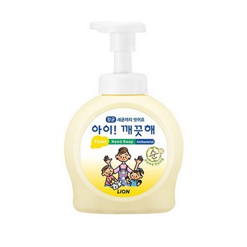 아이깨끗해 핸드워시 용기(파우더순/490ml/라이온코리아) 아이깨끗해 핸드워시 용기(파우더순/490ml/라이온코리아)