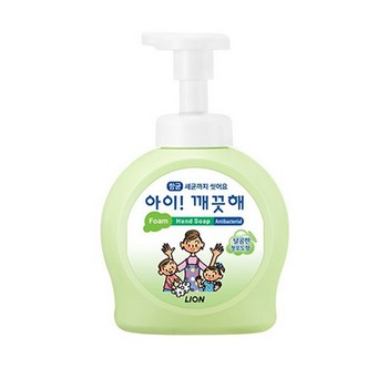 아이깨끗해 핸드워시 용기(달콤한청포도/490ml/라이온코리아)