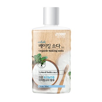 2080 퓨어가글 클린민트향 (베이킹소다) 750ML ㈜오피스디포 코리아