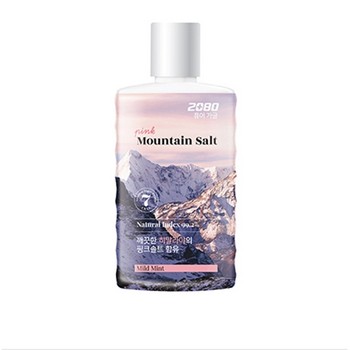 2080 퓨어가글 마일드민트향 (핑크솔트) 750ML ㈜오피스디포 코리아