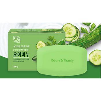 무궁화 자연미인 오이비누 90g*3 1입 무궁화 자연미인 오이비누 90g*3 1입