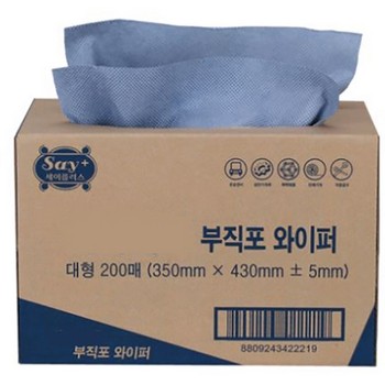 <업체별도배송>부직포 와이퍼(KJW-1200/1겹/350&times;430mm/200매/NAVI)
