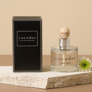<업체별도배송>코코도르 차량용 우드볼 디퓨저 50ml(블랙체리) 오피스디포