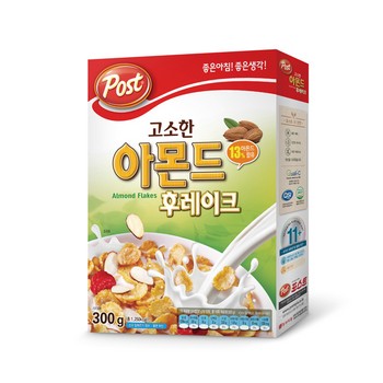 포스트 고소한 아몬드 후레이크(300g/동서식품) (주)오피스디포 코리아