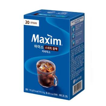 맥심 아이스 스위트 블랙커피믹스(5.9g*20T/동서식품) 맥심 아이스 스위트 블랙커피믹스(5.9g*20T/동서식품)