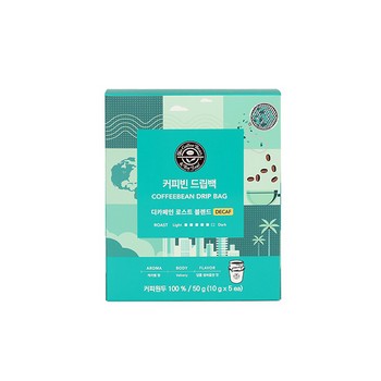 커피빈 디카페인 드립백(10g*5T/커피빈)