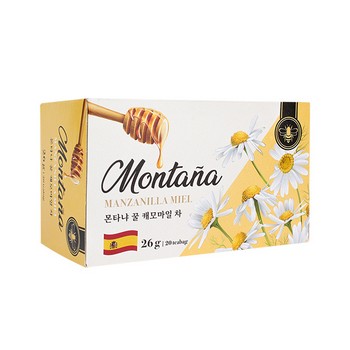 몬타냐 꿀케모마일차(1.3g*20T/몬타냐)