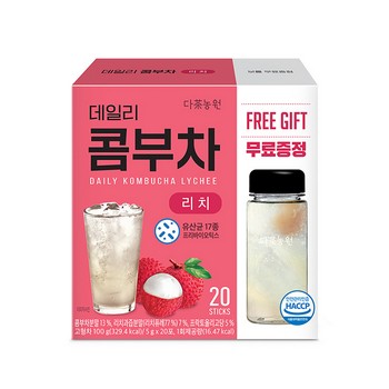 데일리 콤부차 리치(5g*20T/다농원) 데일리 콤부차 리치(5g*20T/다농원)