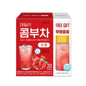 데일리 콤부차 석류(5g*20T/다농원) 데일리 콤부차 석류(5g*20T/다농원)