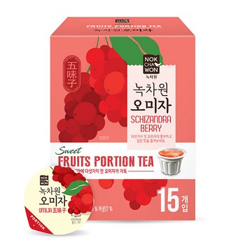 녹차원 오미자차(30g*15T/녹차원) 녹차원 오미자차(30g*15T/녹차원)