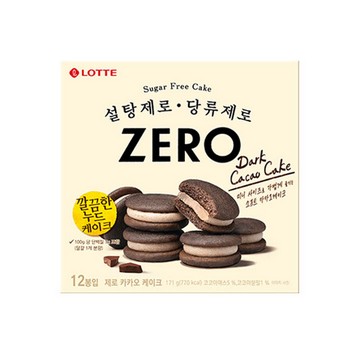 제로 카카오케이크(171g/롯데웰푸드)