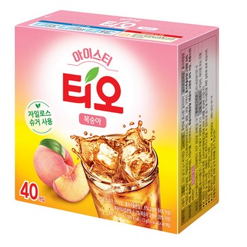 TIO(티오) 아이스티 복숭아(13g*40T/동서식품) TIO(티오) 아이스티 복숭아(13g*40T/동서식품)