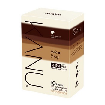맥심 카누 더블샷라떼(13.5g*10T/동서식품) 맥심 카누 더블샷라떼(13.5g*10T/동서식품)
