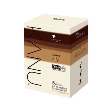 맥심 카누 더블샷라떼(13.5g*50T/동서식품) 맥심 카누 더블샷라떼(13.5g*50T/동서식품)