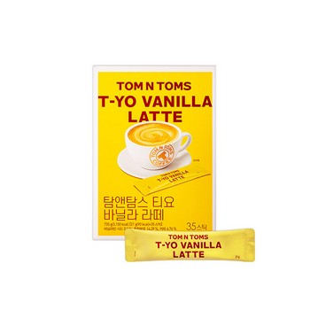 <업체별도배송>탐앤탐스 바닐라라떼(21g*35T/탐앤탐스) ㈜오피스디포 코리아