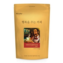 블루마운틴 원두커피(1kg/분쇄/한국맥널티) ㈜오피스디포 코리아
