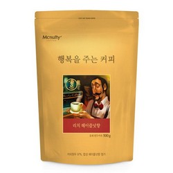 헤이즐넛 원두커피(500g/분쇄/한국맥널티) ㈜오피스디포 코리아