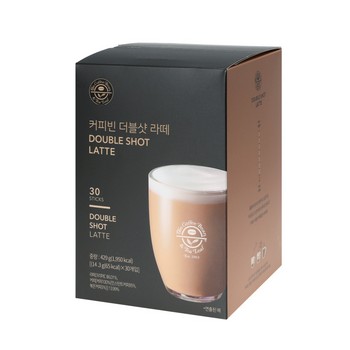 커피빈 더블샷라떼(14.3gx30T)