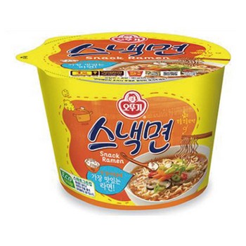 <업체별도배송>스낵면 큰컵(90g*12개/BOX/오뚜기)