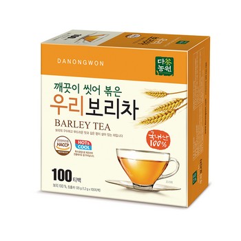 우리보리차(1.2gx100T/다농원) 우리보리차(1.2gx100T/다농원)